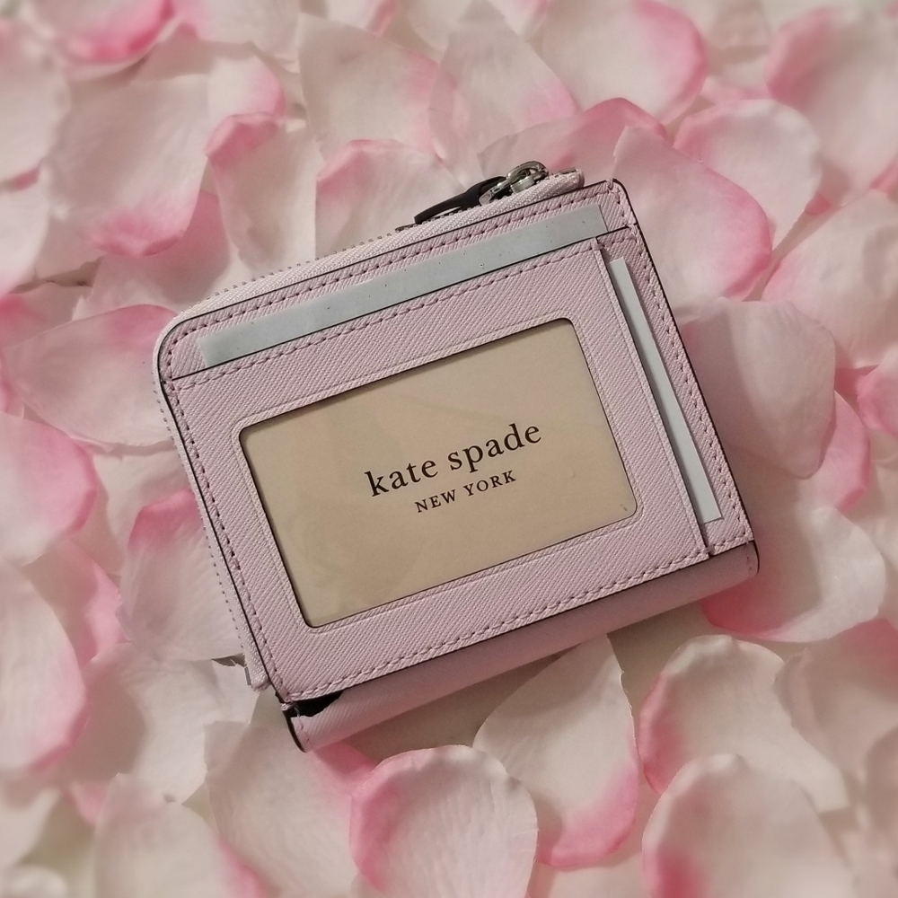 NEW Kate Spade Cameron Grand Flora L-zip Wallet - Picture 3 of 3